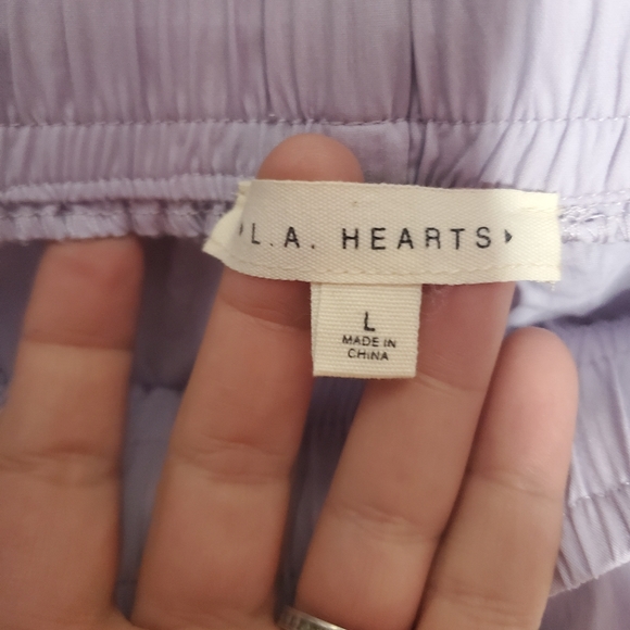 🍄🍄SALE!! 🍄🍄 Lavender Joggers Size Large fits like medium - Picture 4 of 8